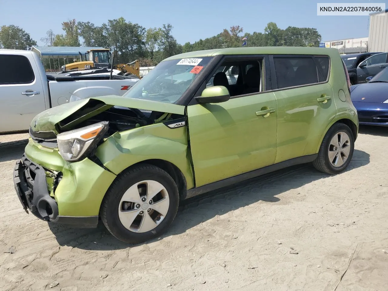 2016 Kia Soul VIN: KNDJN2A22G7840056 Lot: 68174644