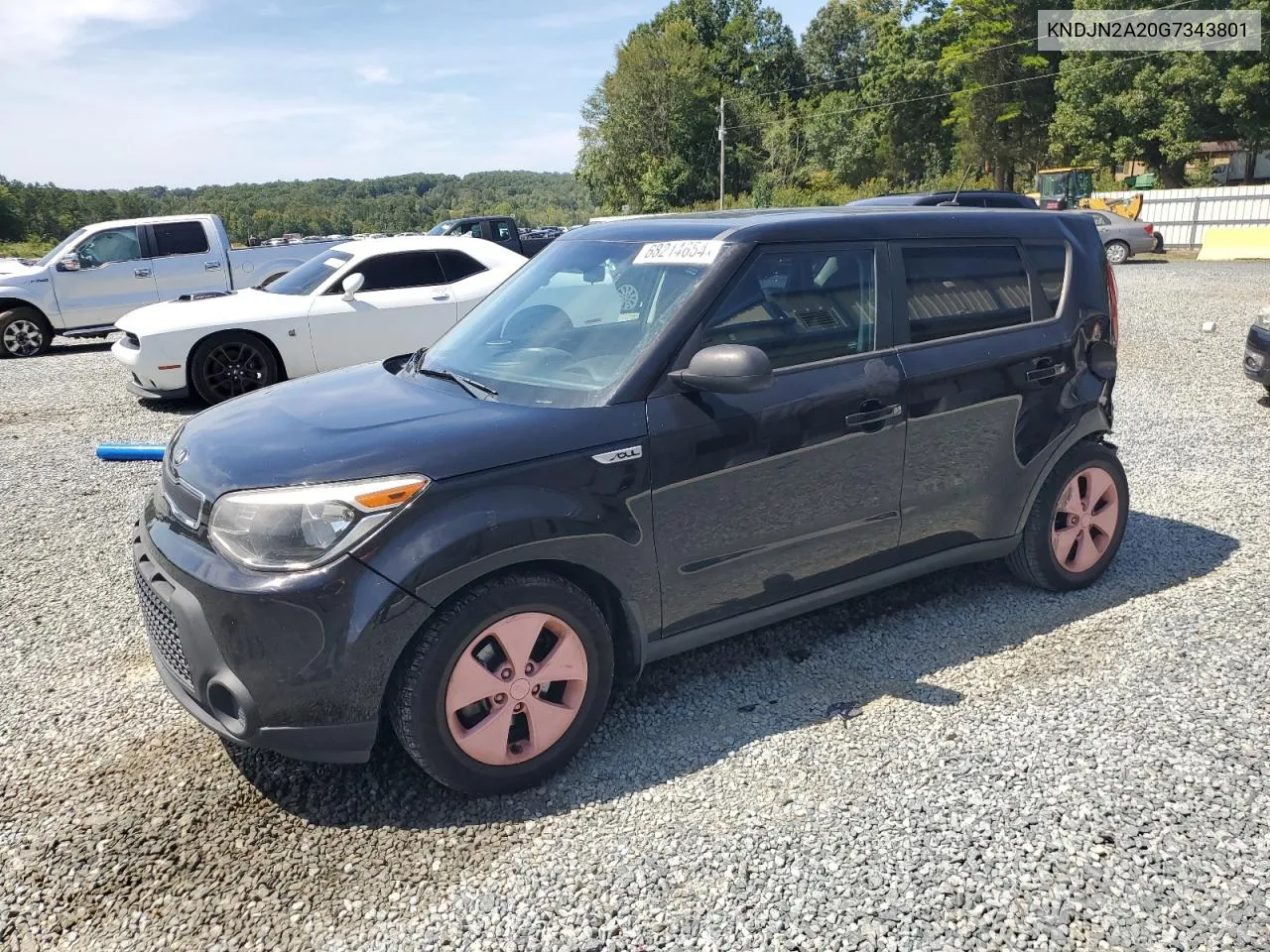 2016 Kia Soul VIN: KNDJN2A20G7343801 Lot: 68214654