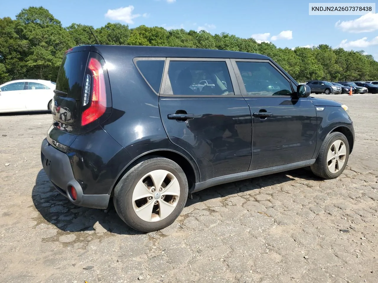 2016 Kia Soul VIN: KNDJN2A26G7378438 Lot: 68257724