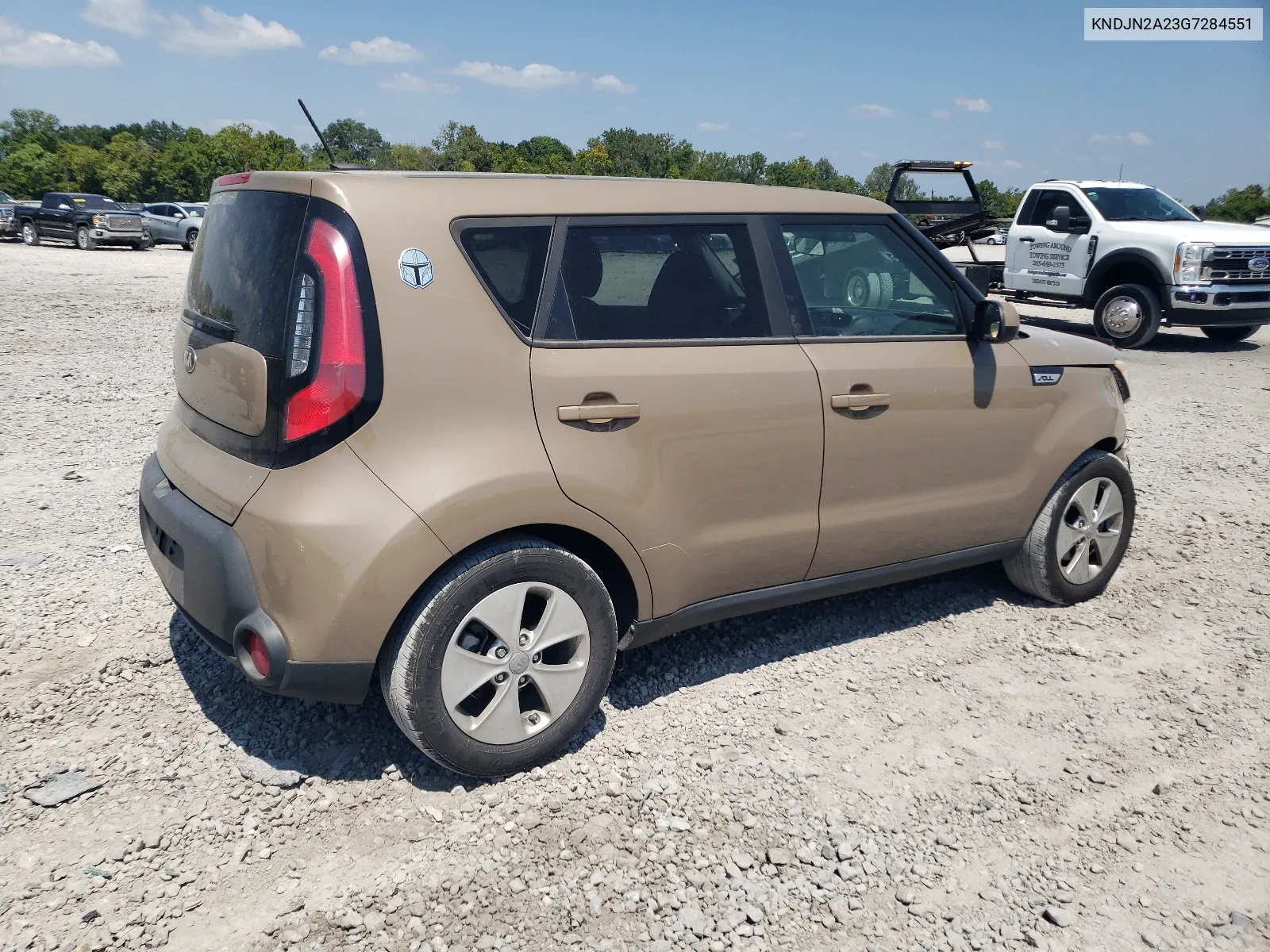 2016 Kia Soul VIN: KNDJN2A23G7284551 Lot: 68329634