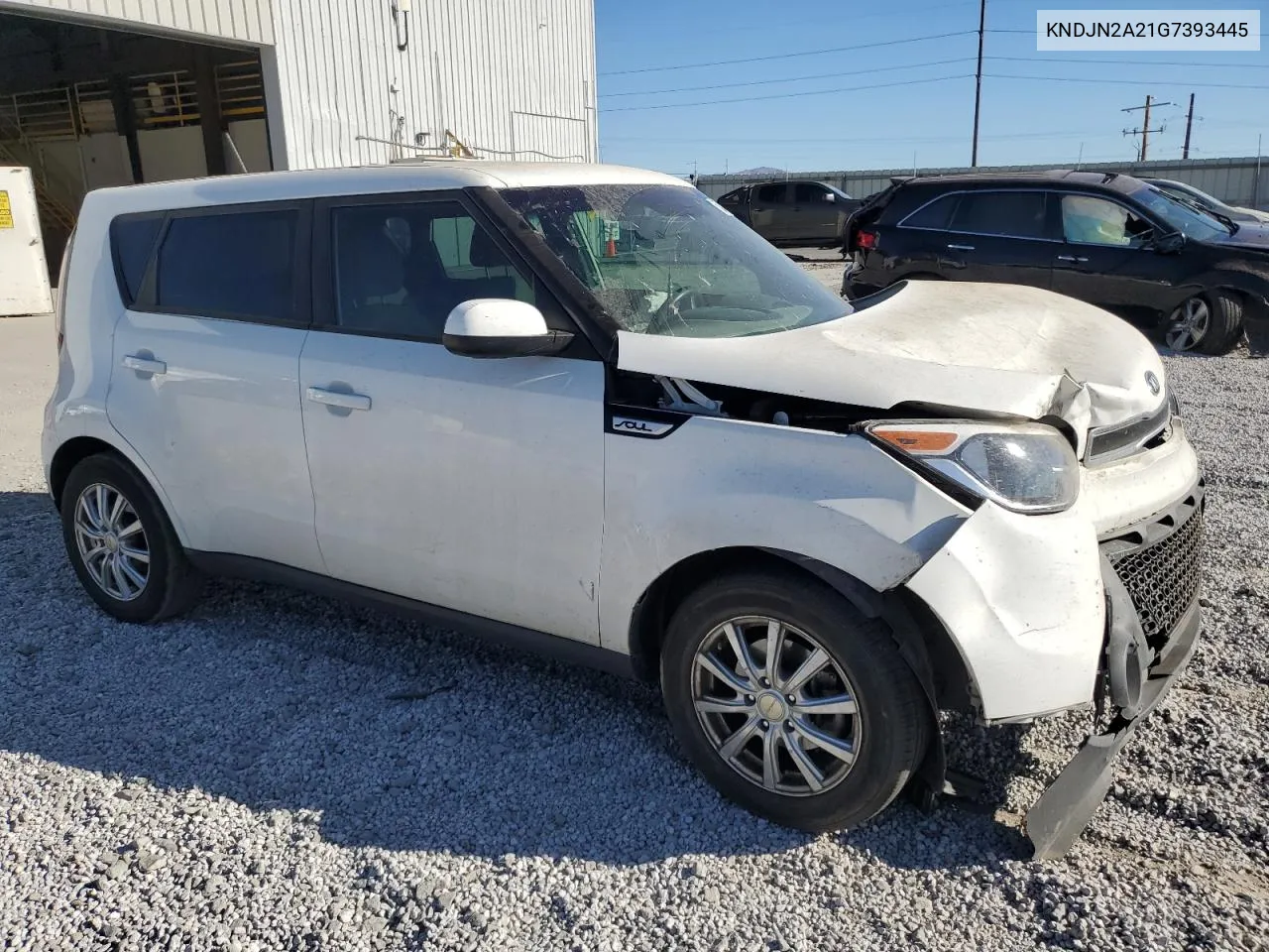 2016 Kia Soul VIN: KNDJN2A21G7393445 Lot: 68377164