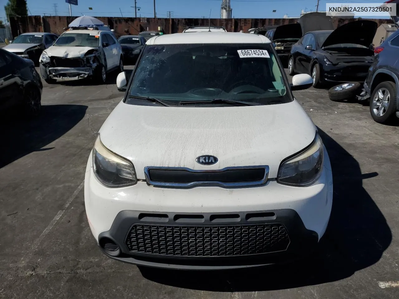 2016 Kia Soul VIN: KNDJN2A25G7320501 Lot: 68674534