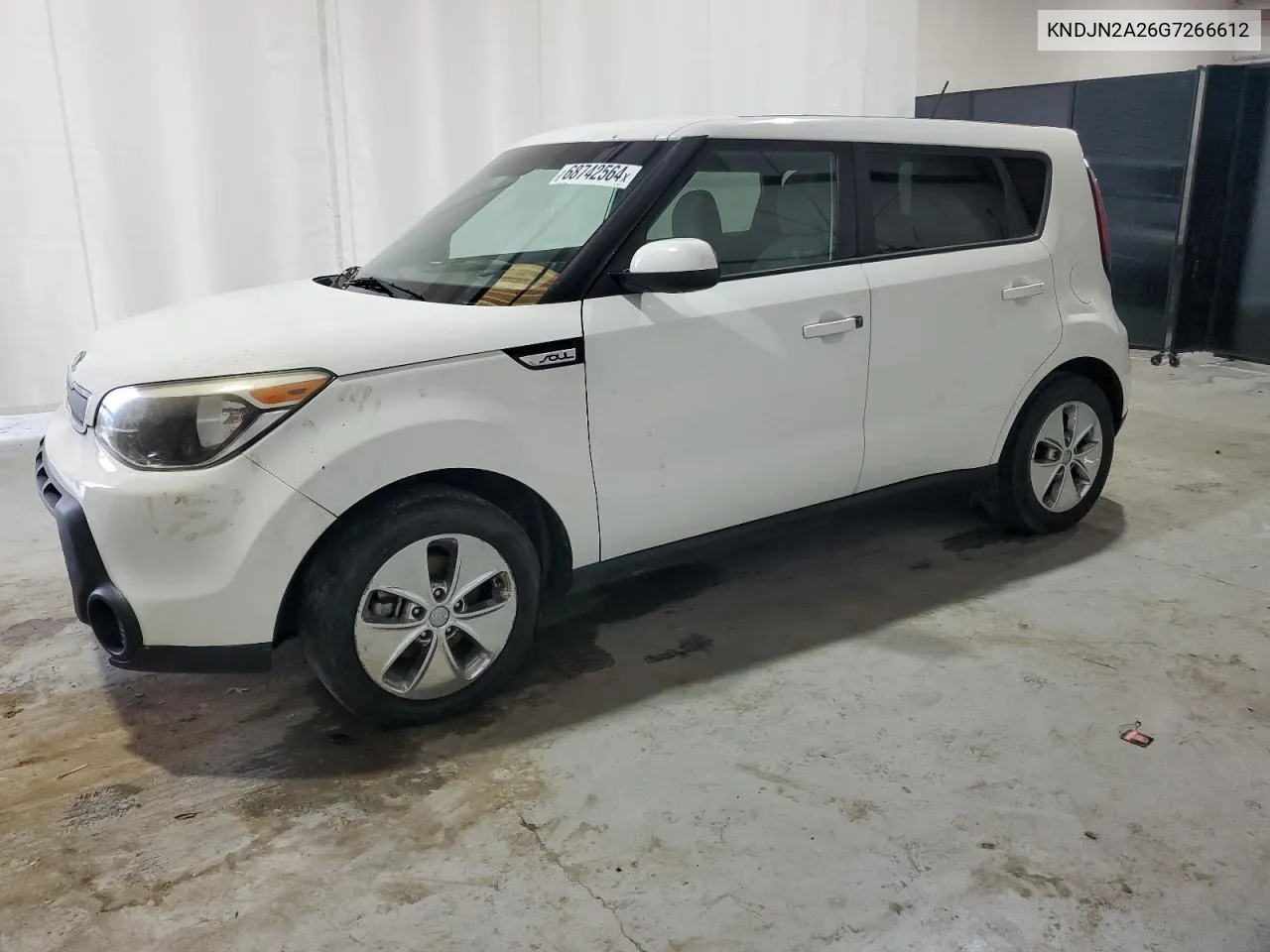 2016 Kia Soul VIN: KNDJN2A26G7266612 Lot: 68742564