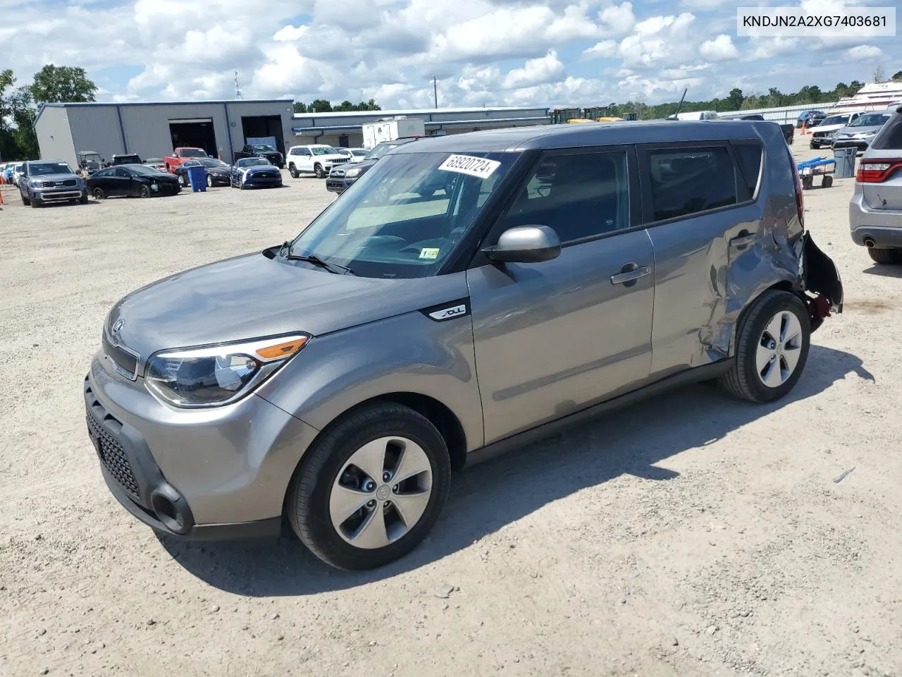 KNDJN2A2XG7403681 2016 Kia Soul