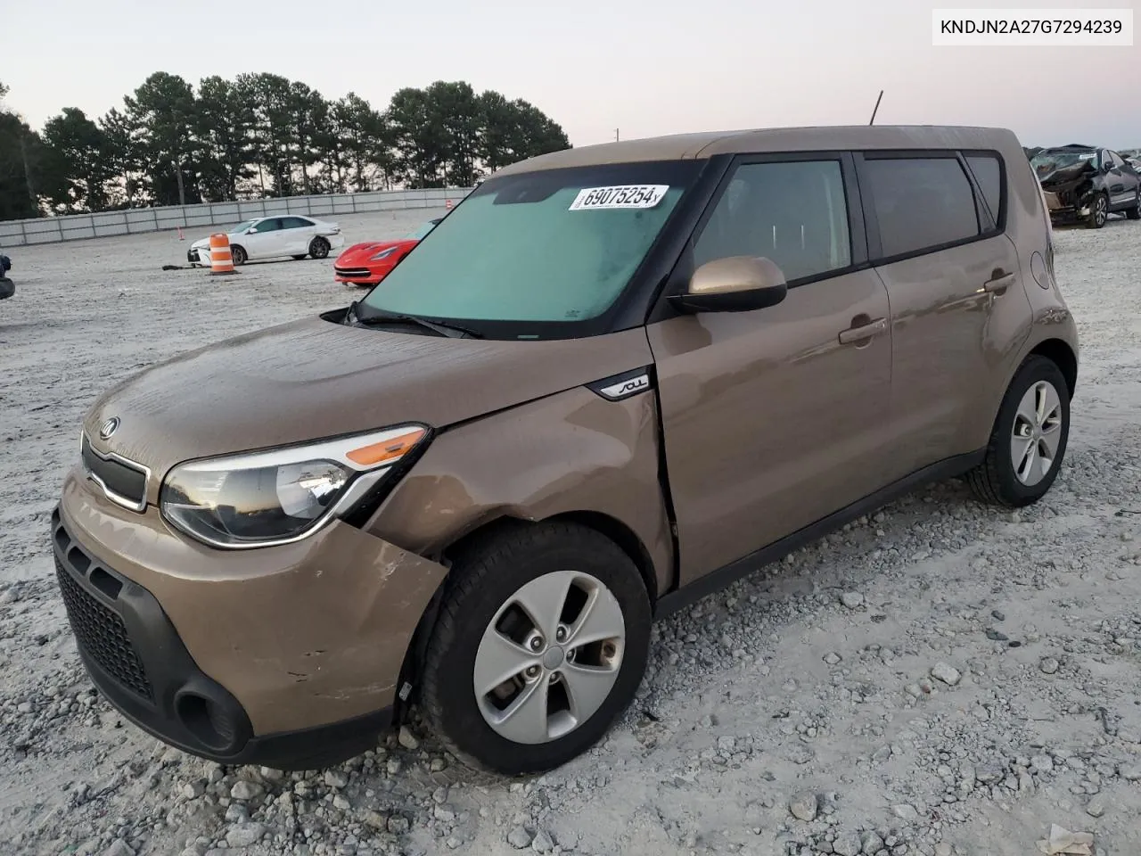 2016 Kia Soul VIN: KNDJN2A27G7294239 Lot: 69075254