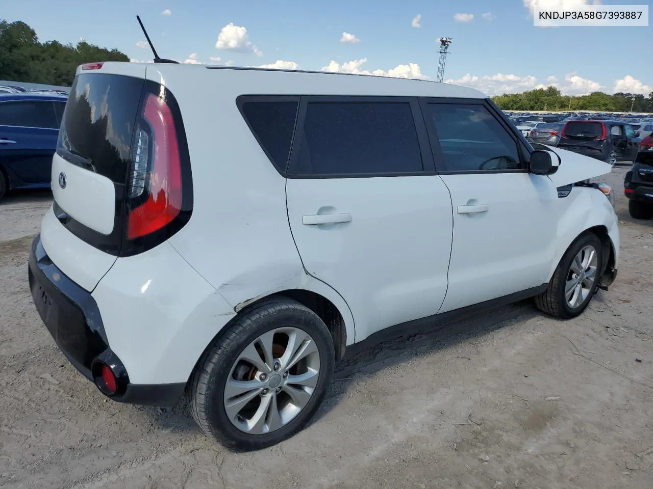 2016 Kia Soul + VIN: KNDJP3A58G7393887 Lot: 69289904