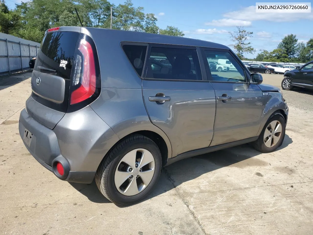 2016 Kia Soul VIN: KNDJN2A29G7260660 Lot: 69366964