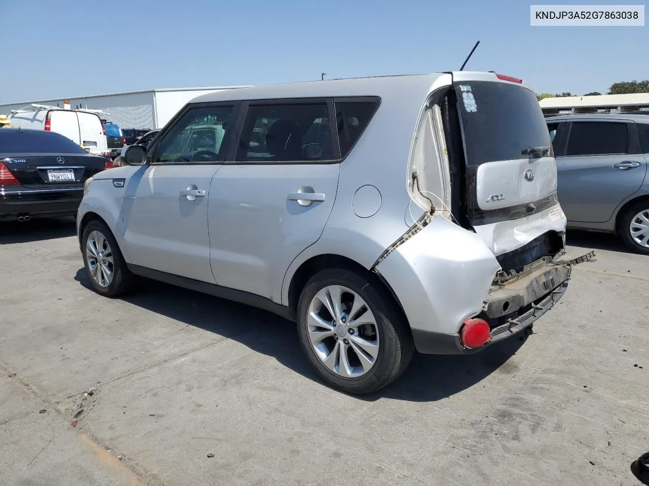 2016 Kia Soul + VIN: KNDJP3A52G7863038 Lot: 69463394