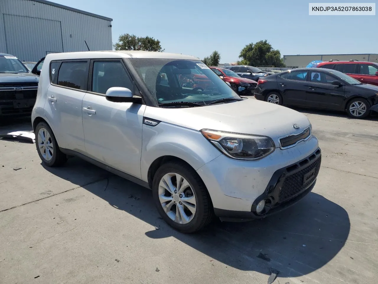 2016 Kia Soul + VIN: KNDJP3A52G7863038 Lot: 69463394