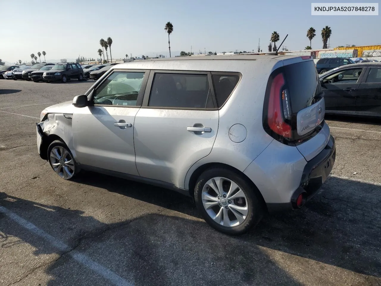 2016 Kia Soul + VIN: KNDJP3A52G7848278 Lot: 69539654