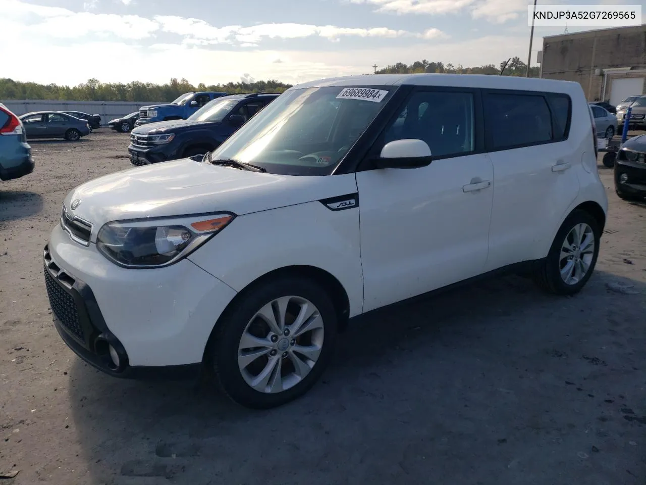 2016 Kia Soul + VIN: KNDJP3A52G7269565 Lot: 69689984