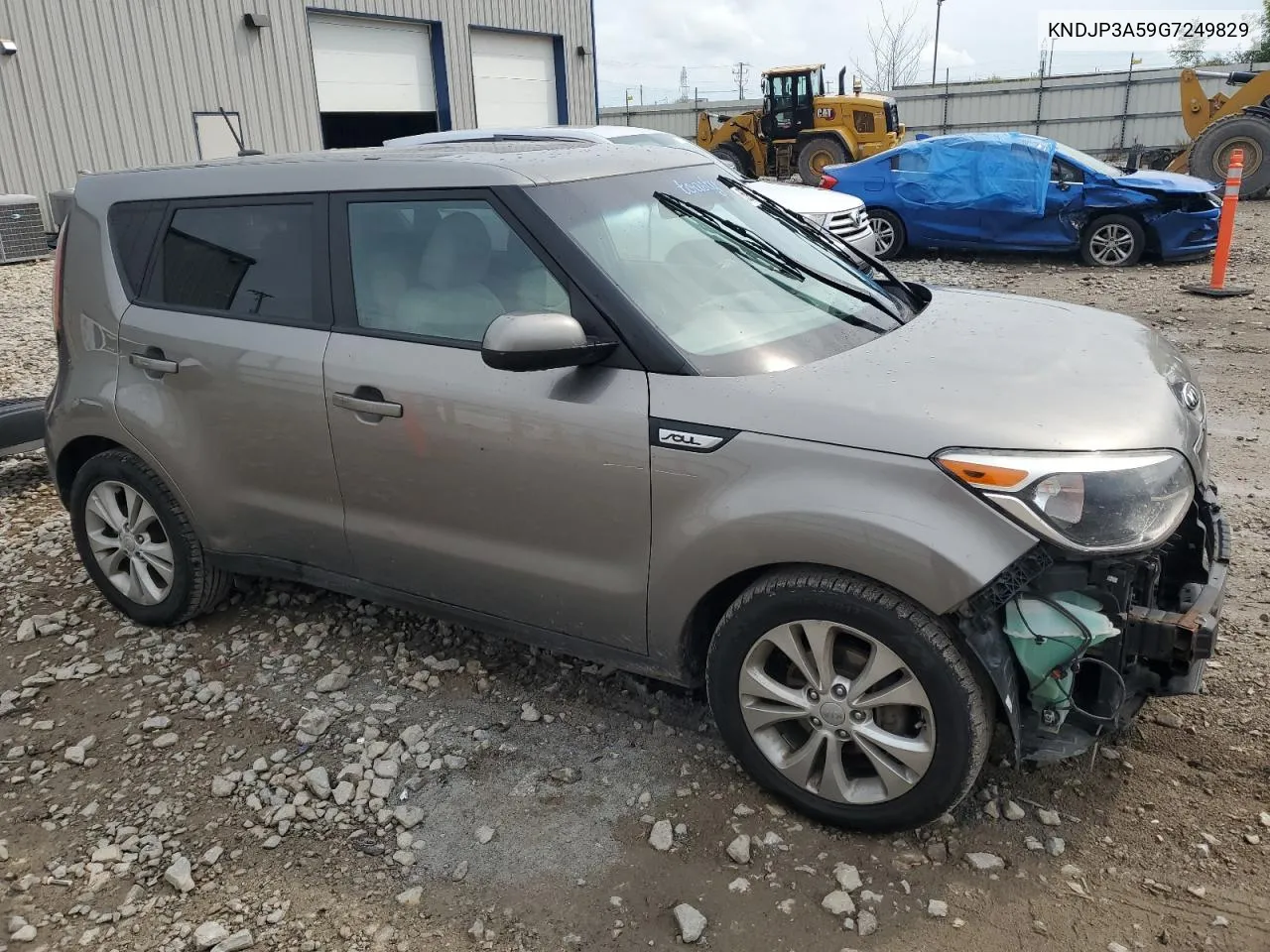 2016 Kia Soul + VIN: KNDJP3A59G7249829 Lot: 69833404