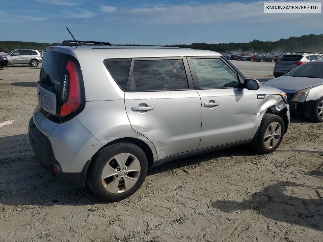 2016 Kia Soul VIN: KNDJN2A26G7867910 Lot: 69854354