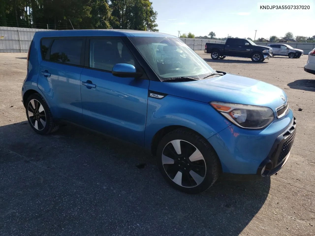 2016 Kia Soul + VIN: KNDJP3A55G7337020 Lot: 69980244