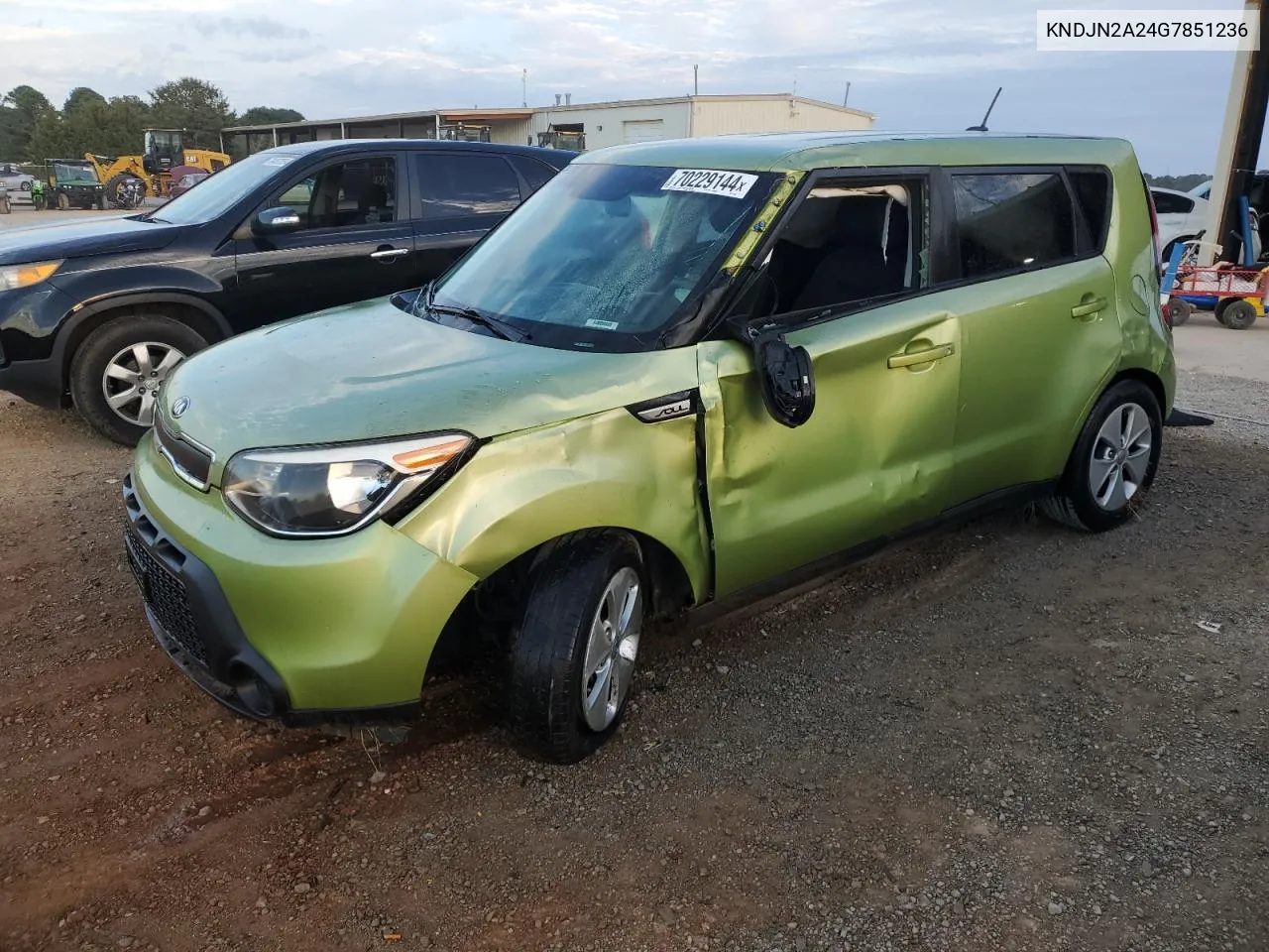 2016 Kia Soul VIN: KNDJN2A24G7851236 Lot: 70229144