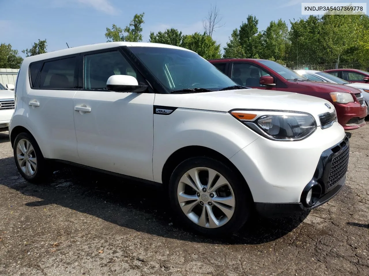 2016 Kia Soul + VIN: KNDJP3A54G7369778 Lot: 70265214