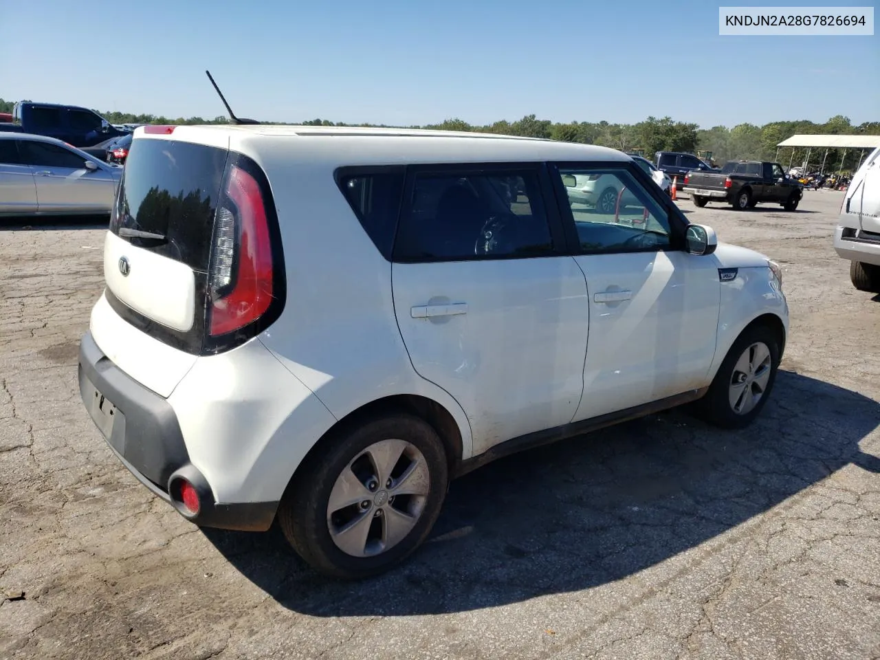 2016 Kia Soul VIN: KNDJN2A28G7826694 Lot: 70333294