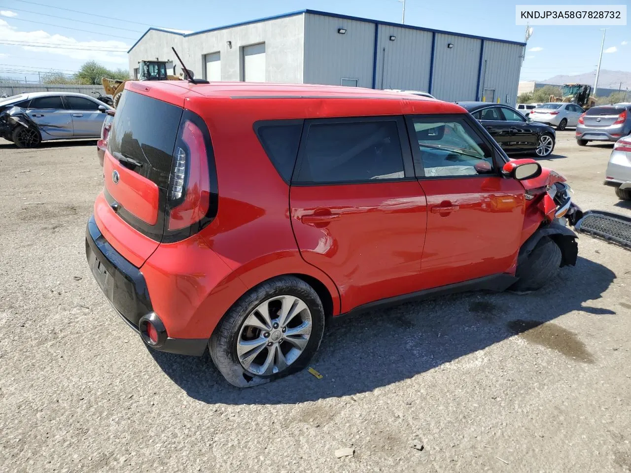 2016 Kia Soul + VIN: KNDJP3A58G7828732 Lot: 70402134