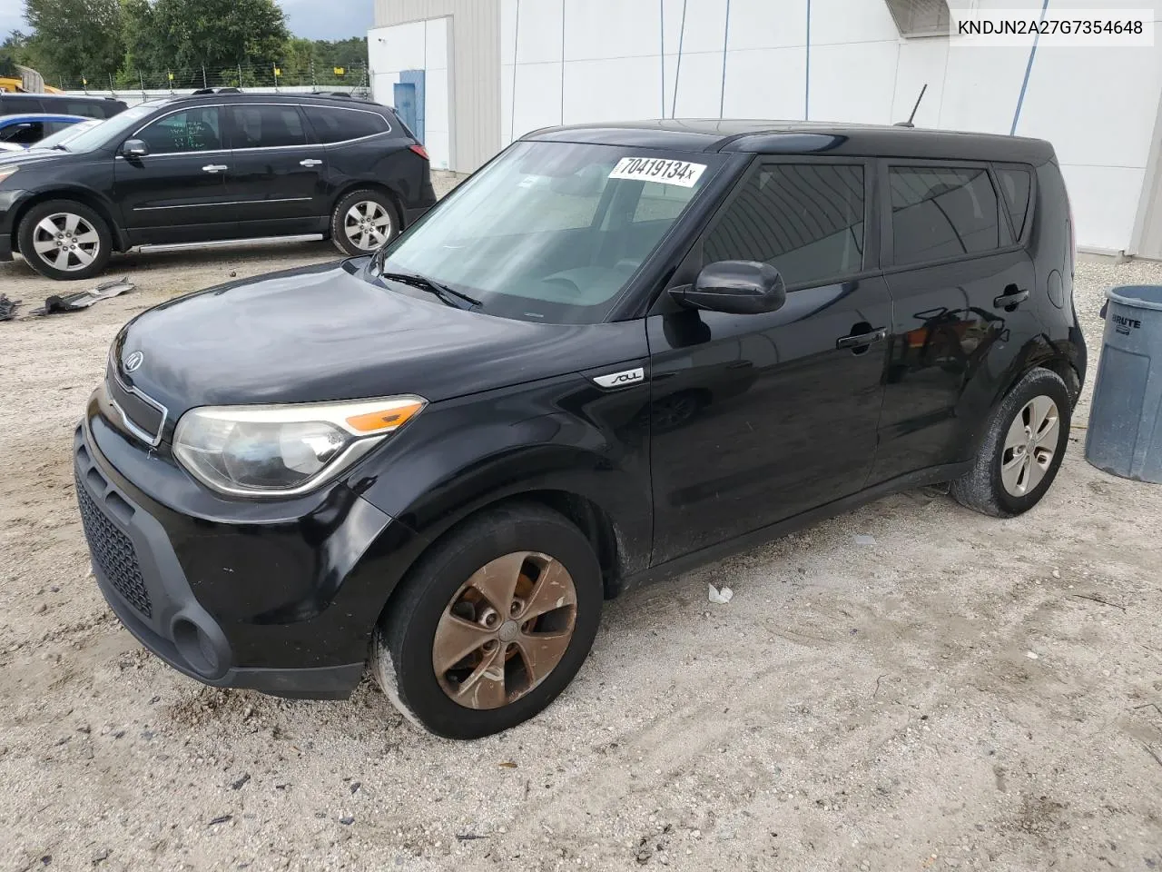 2016 Kia Soul VIN: KNDJN2A27G7354648 Lot: 70419134