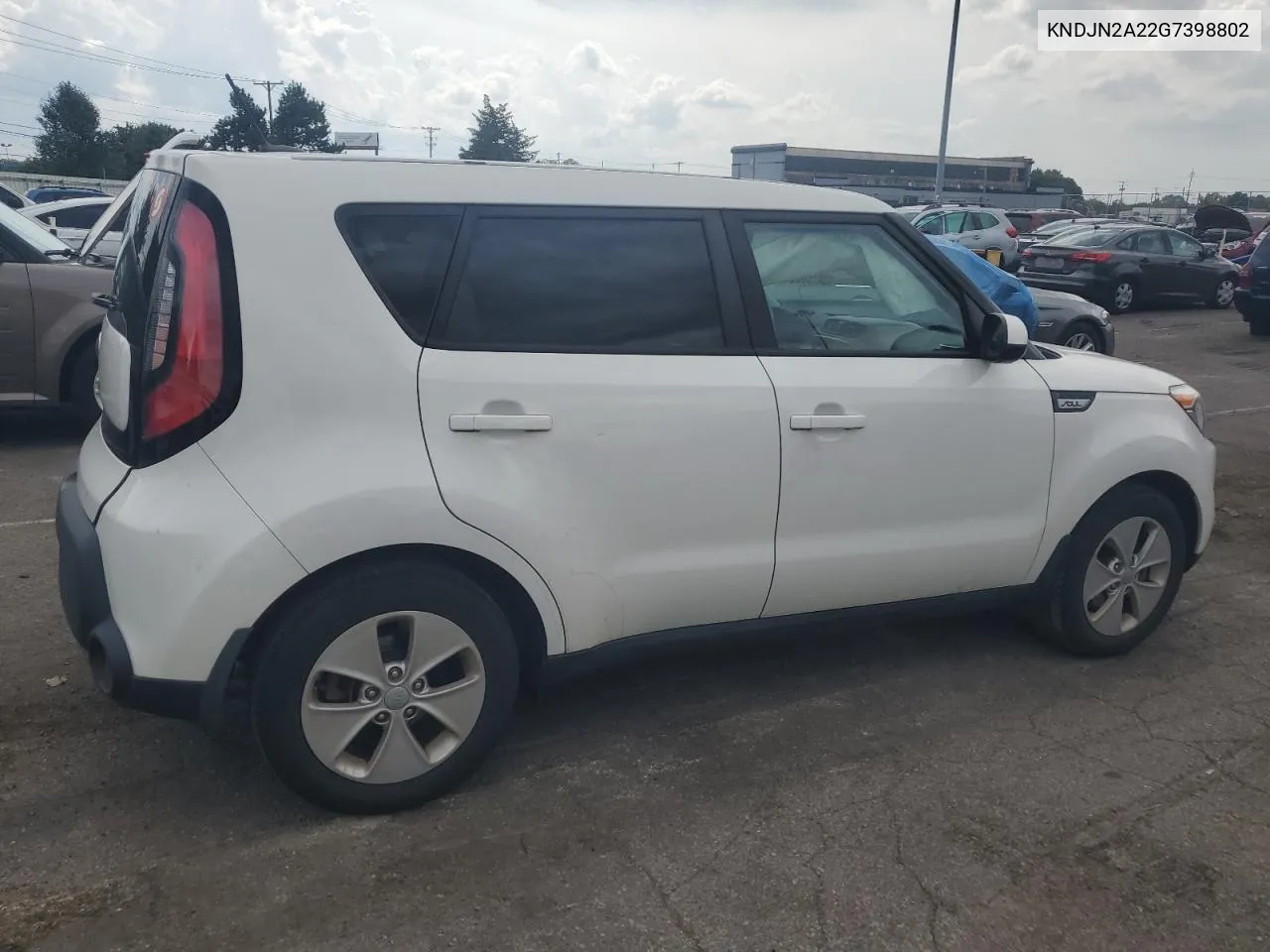 2016 Kia Soul VIN: KNDJN2A22G7398802 Lot: 70536324