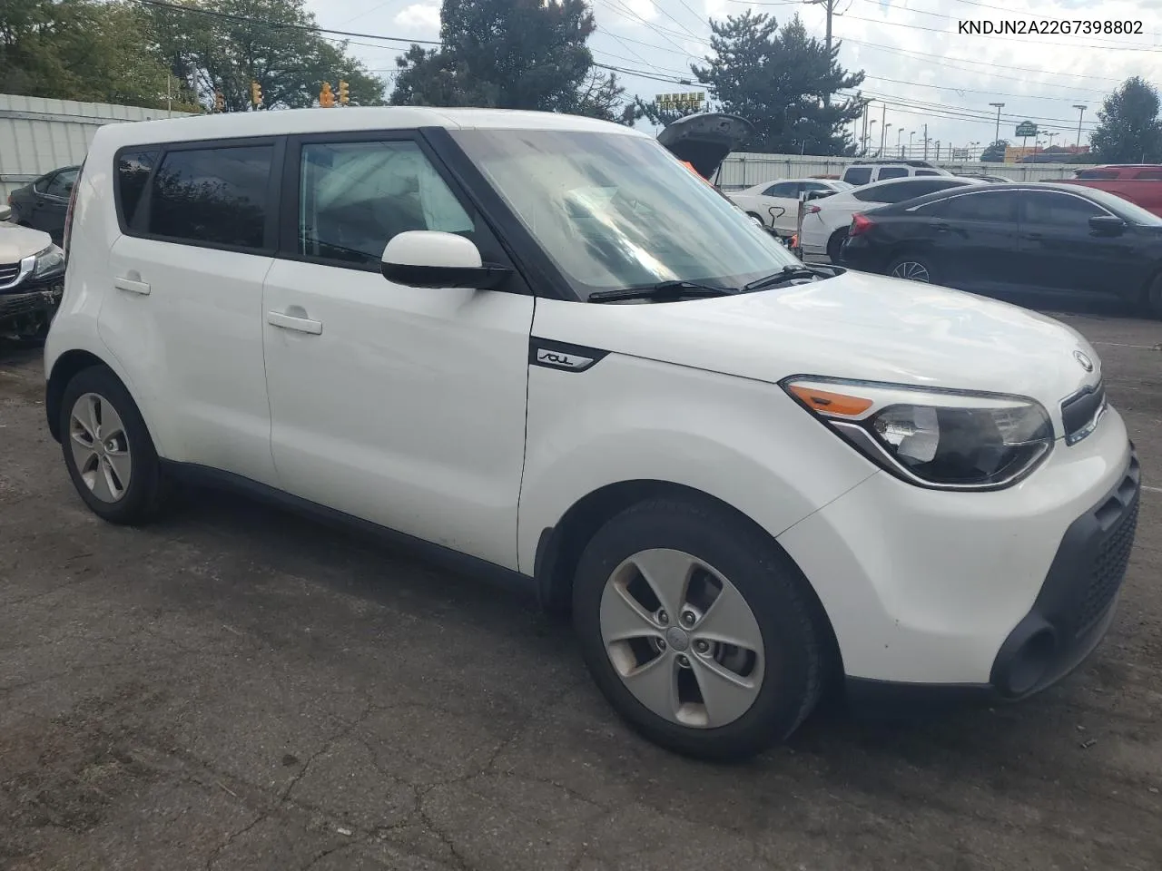 2016 Kia Soul VIN: KNDJN2A22G7398802 Lot: 70536324