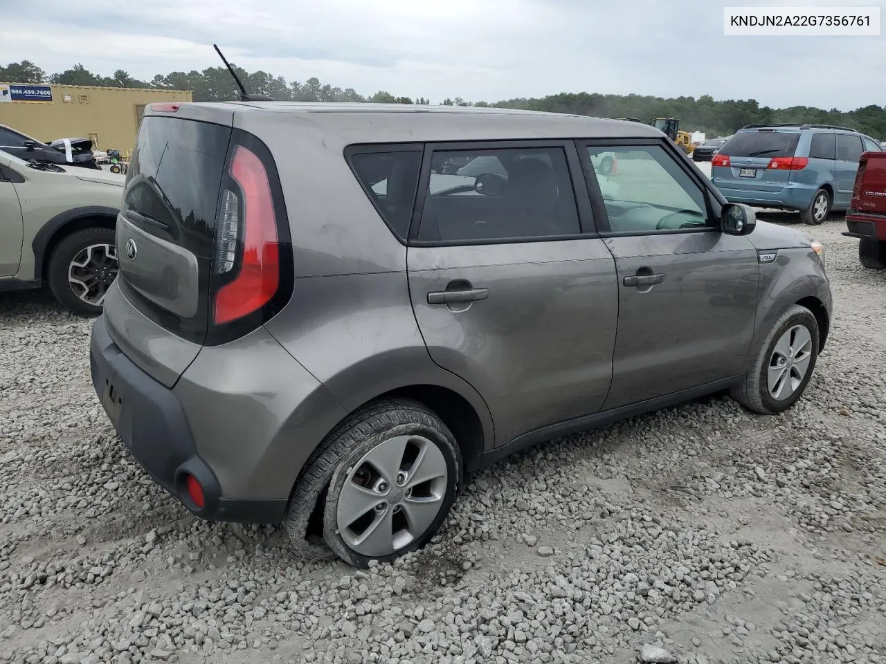 2016 Kia Soul VIN: KNDJN2A22G7356761 Lot: 70667214