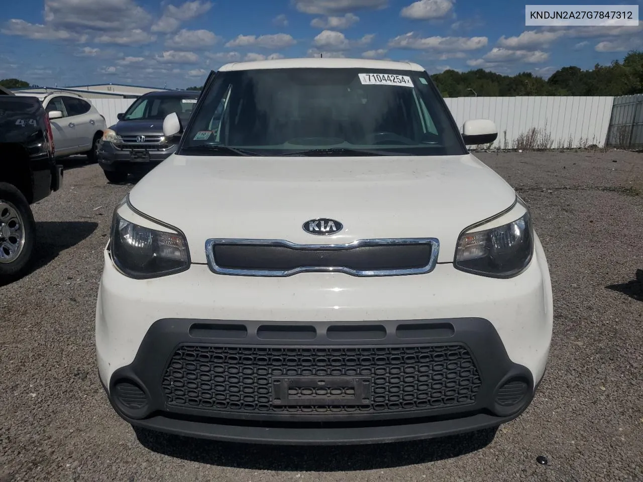 2016 Kia Soul VIN: KNDJN2A27G7847312 Lot: 71044254