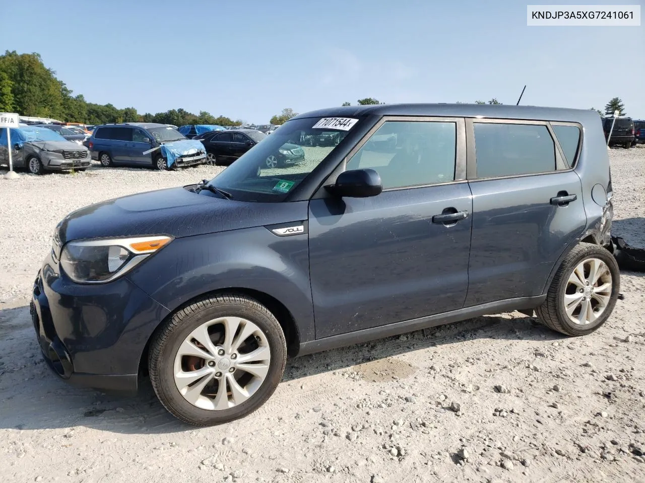 2016 Kia Soul + VIN: KNDJP3A5XG7241061 Lot: 71071544