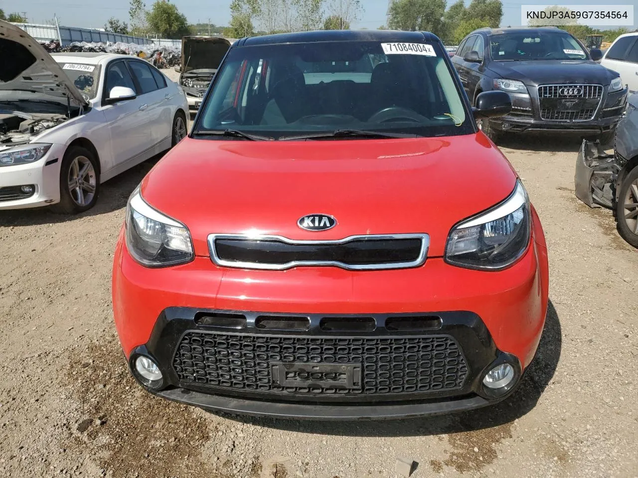 2016 Kia Soul + VIN: KNDJP3A59G7354564 Lot: 71084004