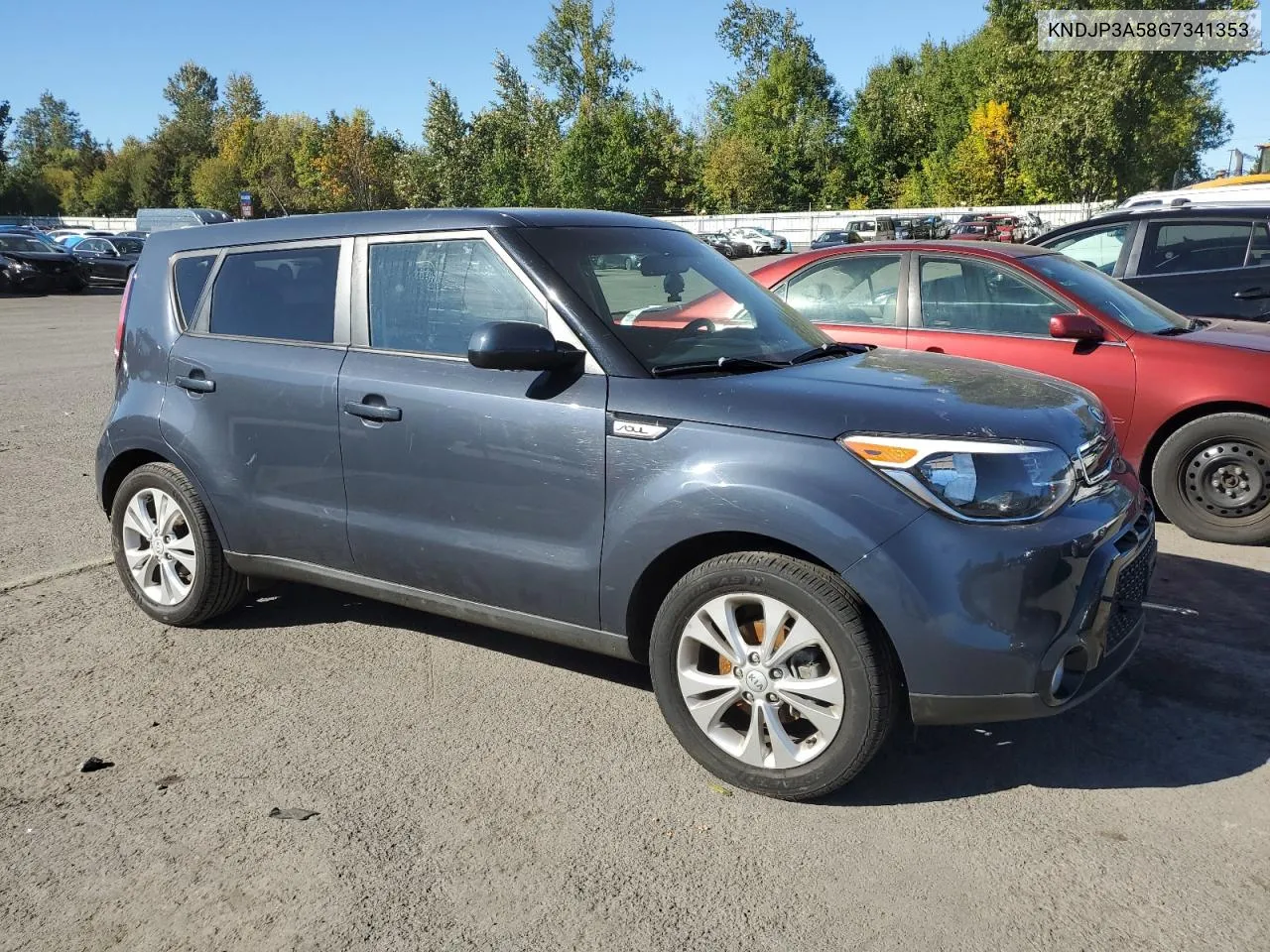 2016 Kia Soul + VIN: KNDJP3A58G7341353 Lot: 71098843