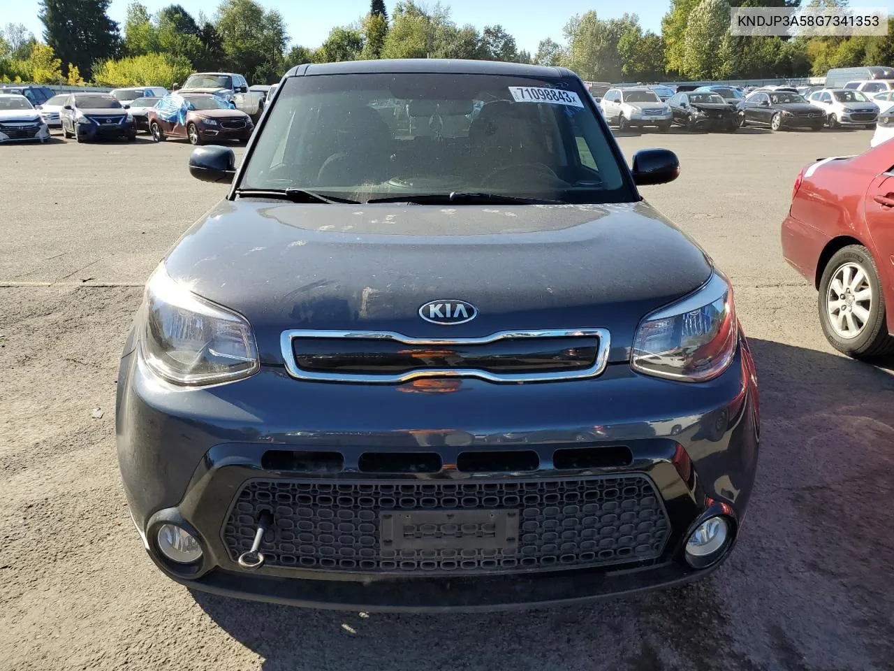 2016 Kia Soul + VIN: KNDJP3A58G7341353 Lot: 71098843