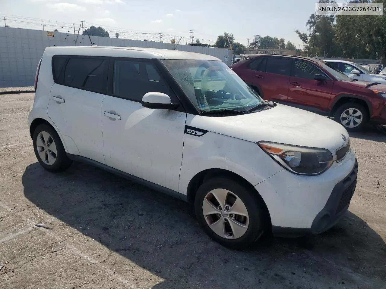 2016 Kia Soul VIN: KNDJN2A23G7264431 Lot: 71136834