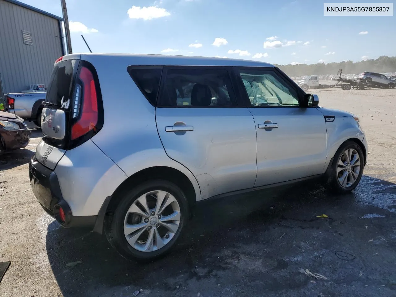 2016 Kia Soul + VIN: KNDJP3A55G7855807 Lot: 71299914