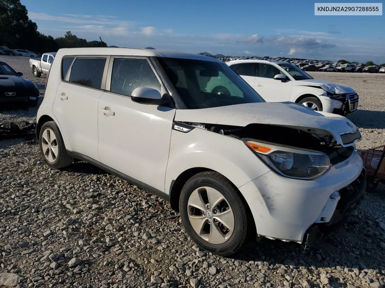 2016 Kia Soul VIN: KNDJN2A29G7288555 Lot: 71450364