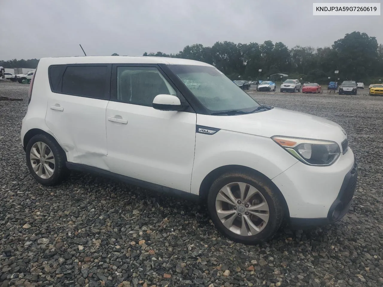 2016 Kia Soul + VIN: KNDJP3A59G7260619 Lot: 71492444