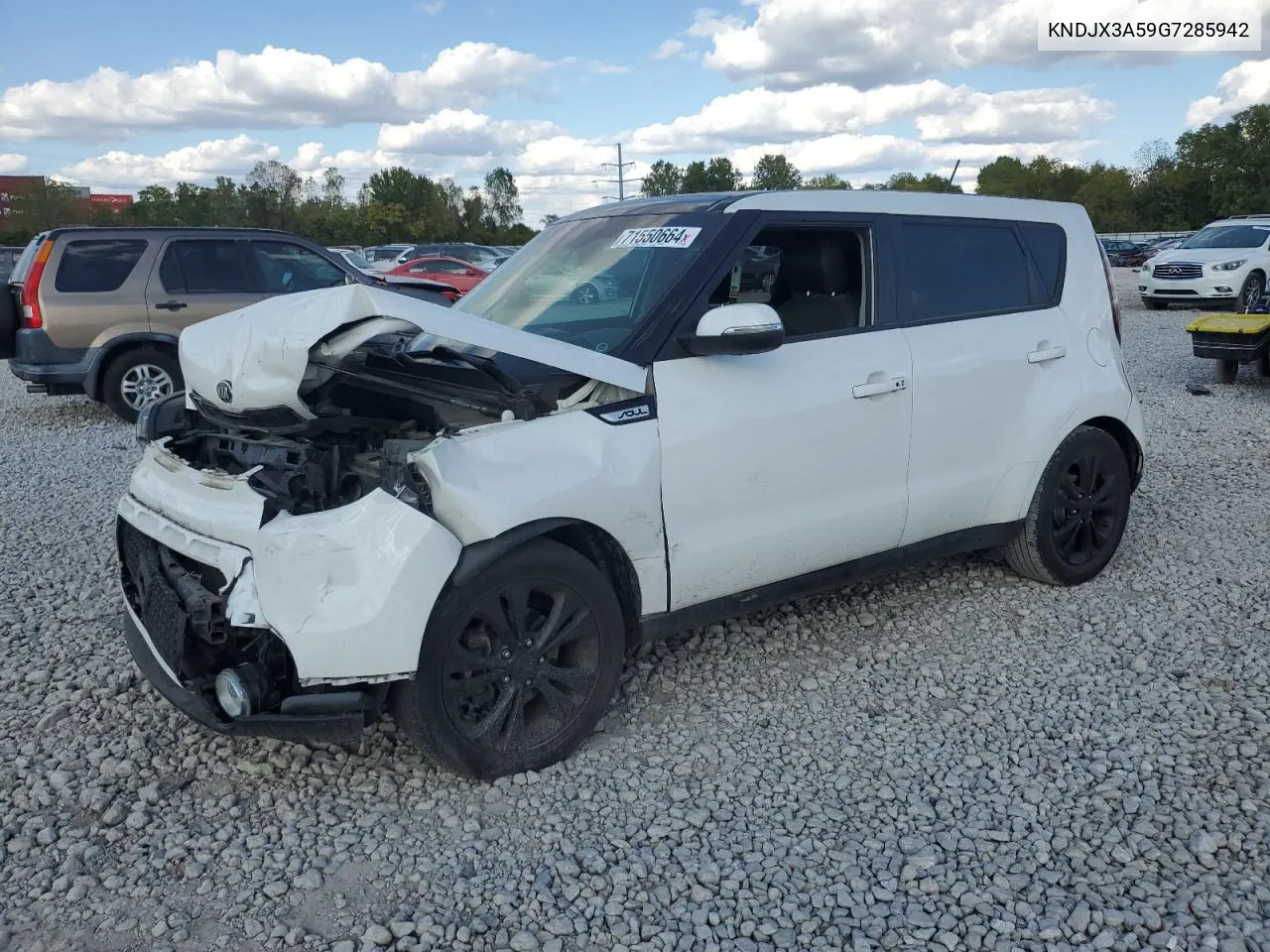 2016 Kia Soul ! VIN: KNDJX3A59G7285942 Lot: 71550664