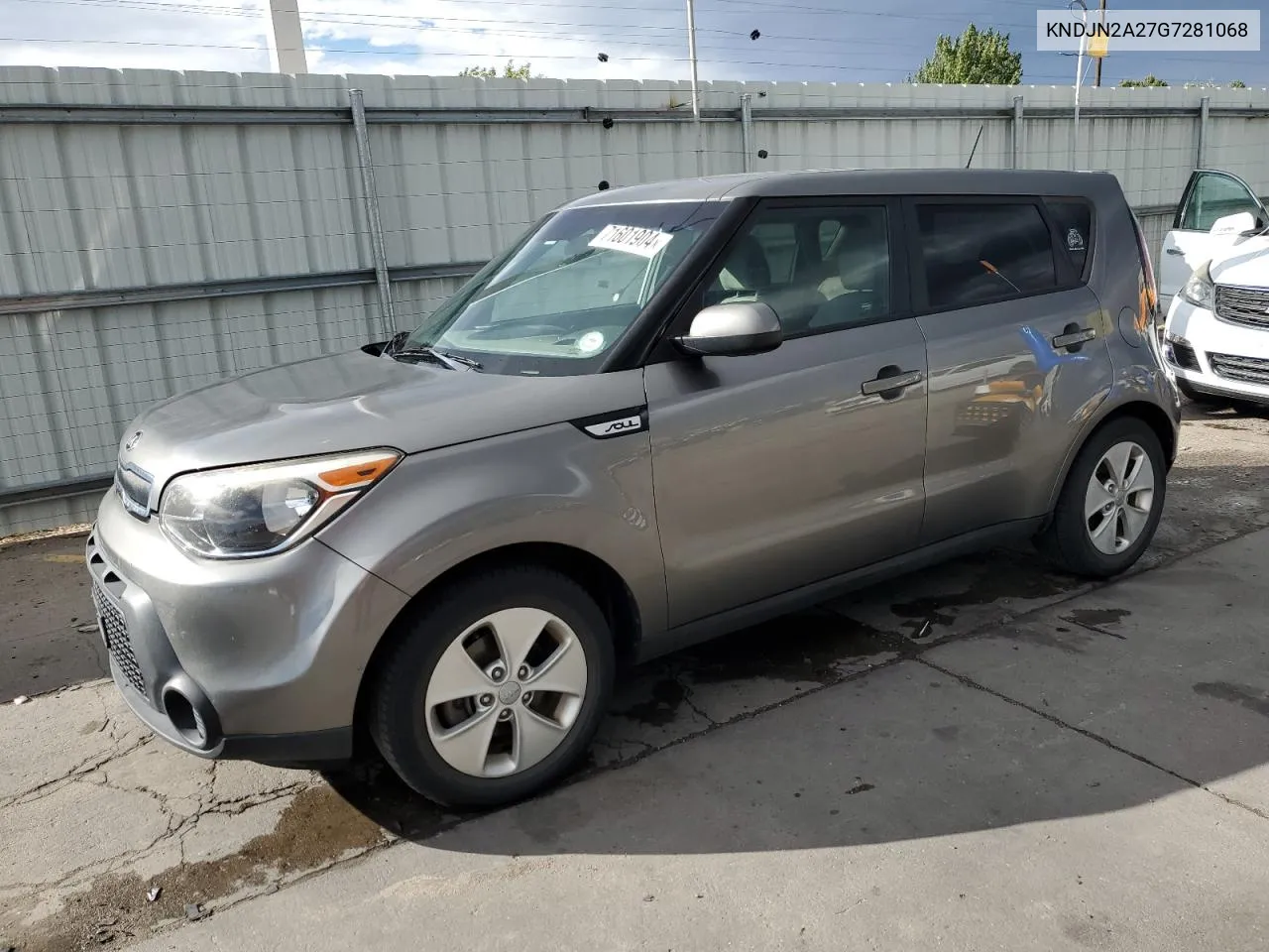 2016 Kia Soul VIN: KNDJN2A27G7281068 Lot: 71601904