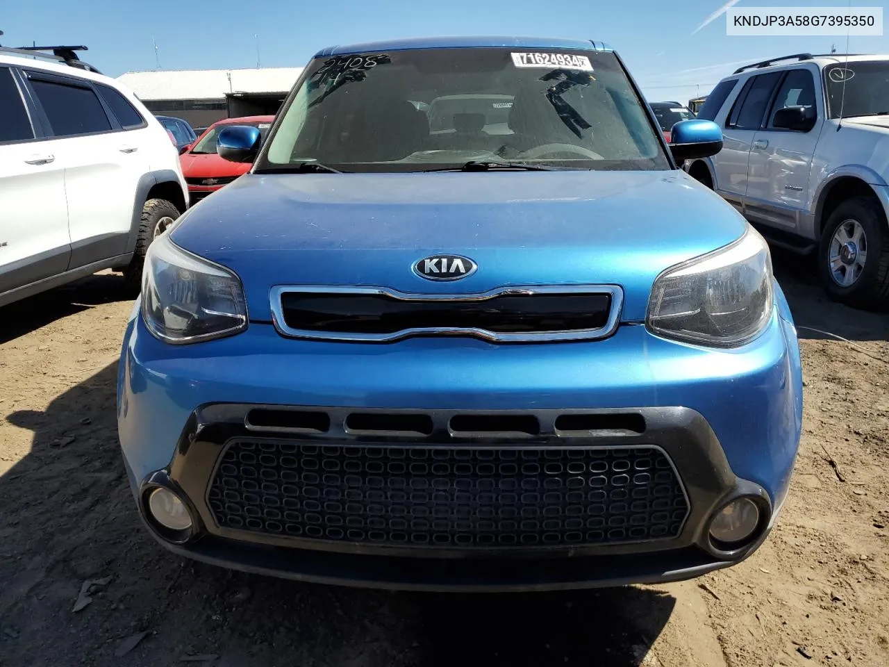 2016 Kia Soul + VIN: KNDJP3A58G7395350 Lot: 71624934