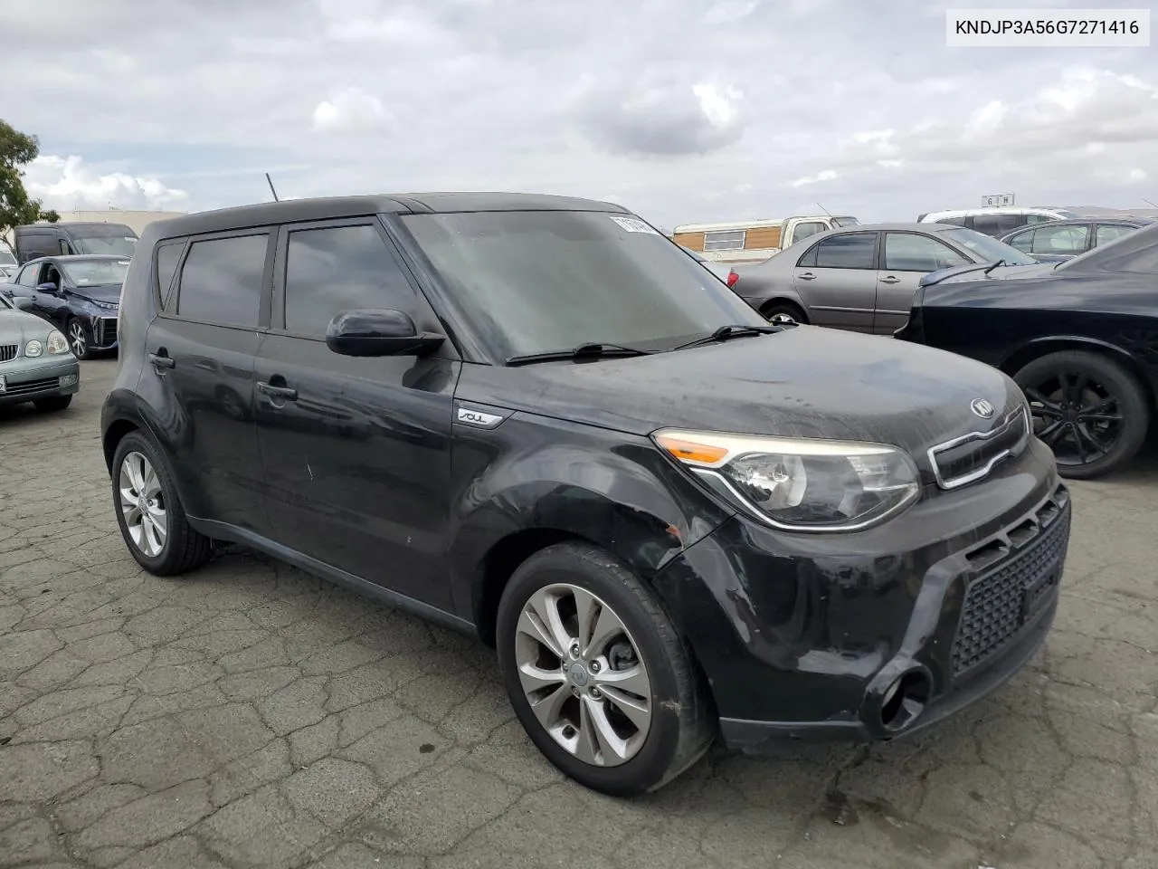 2016 Kia Soul + VIN: KNDJP3A56G7271416 Lot: 71674964