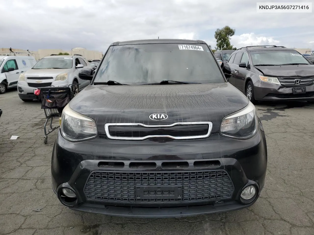 2016 Kia Soul + VIN: KNDJP3A56G7271416 Lot: 71674964