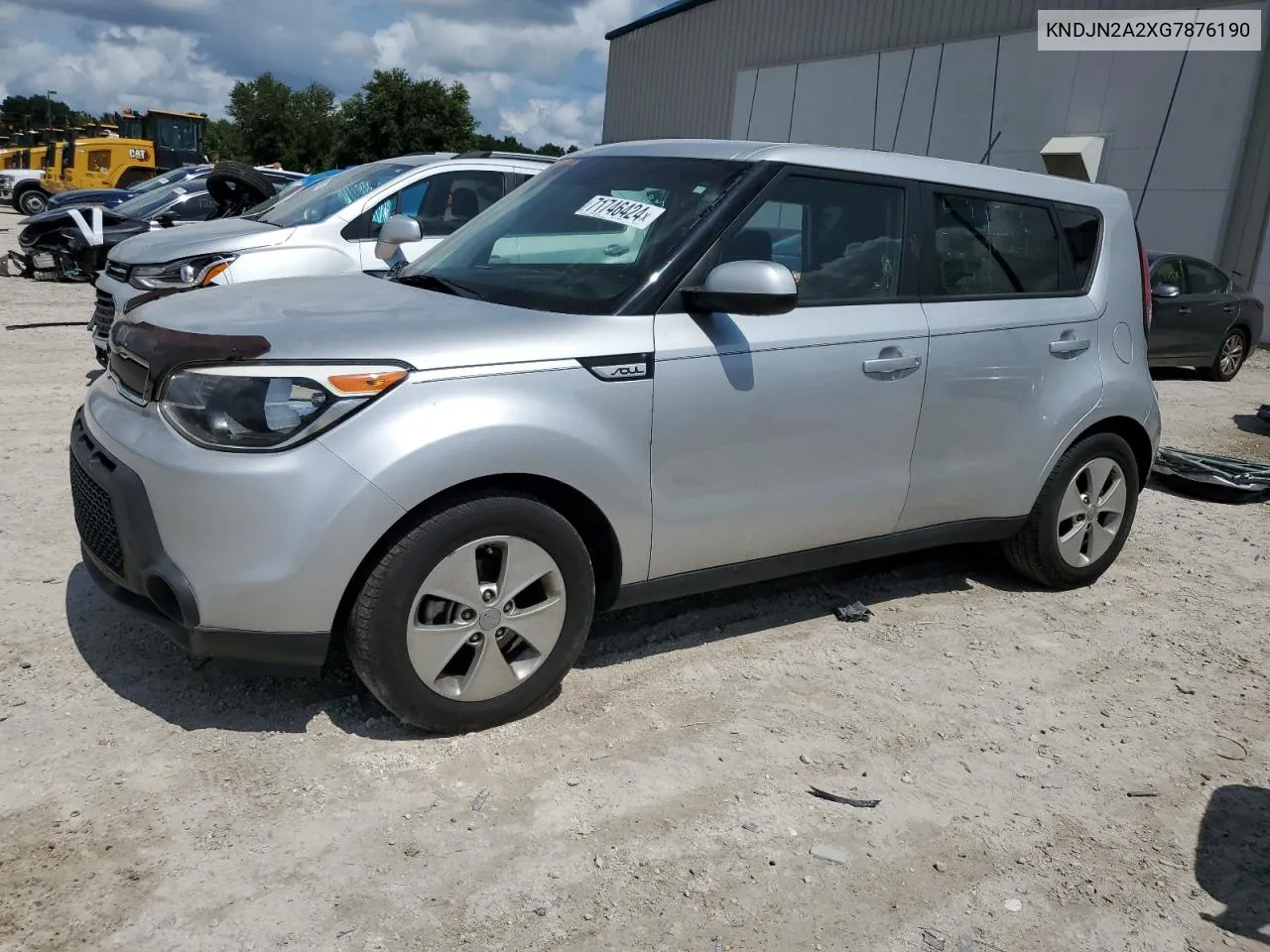 2016 Kia Soul VIN: KNDJN2A2XG7876190 Lot: 71746424