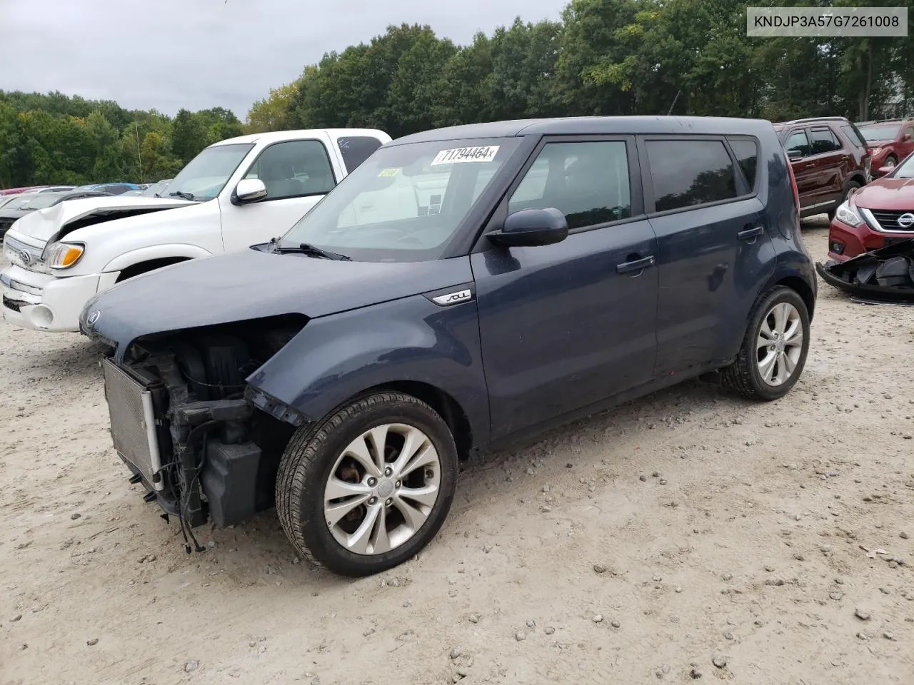 2016 Kia Soul + VIN: KNDJP3A57G7261008 Lot: 71794464