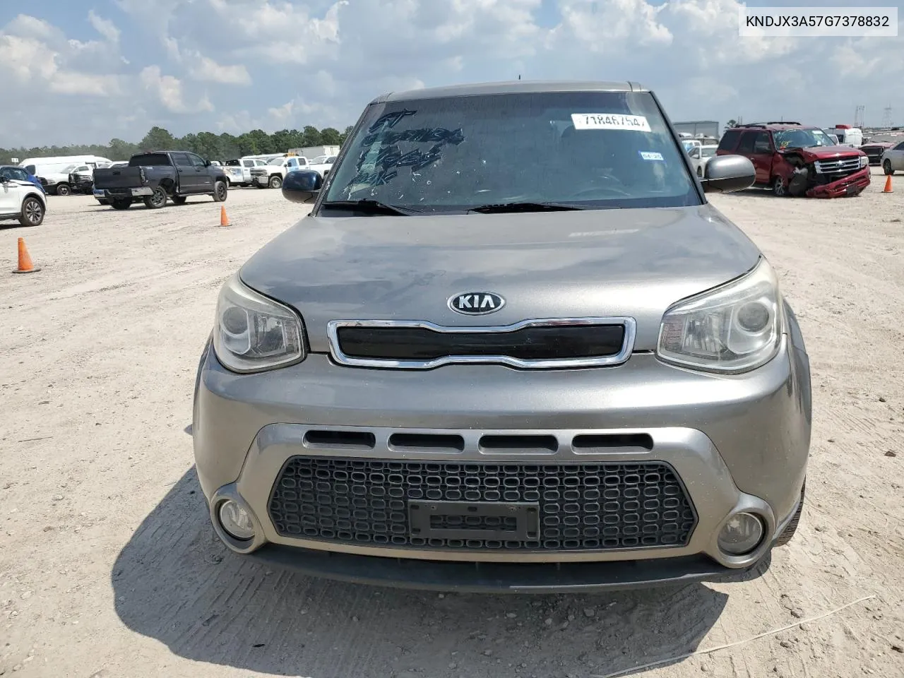 2016 Kia Soul ! VIN: KNDJX3A57G7378832 Lot: 71846754