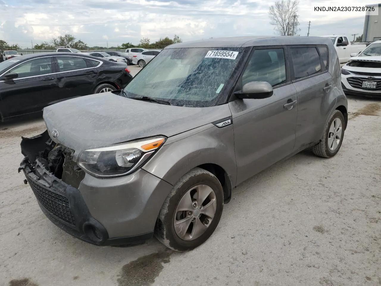 2016 Kia Soul VIN: KNDJN2A23G7328726 Lot: 71859554