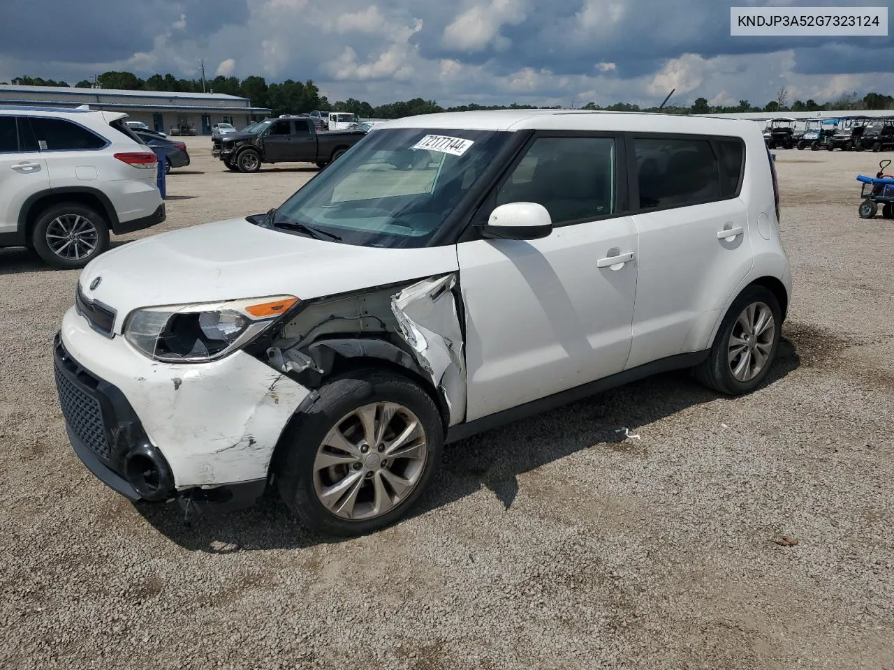 2016 Kia Soul + VIN: KNDJP3A52G7323124 Lot: 72177144