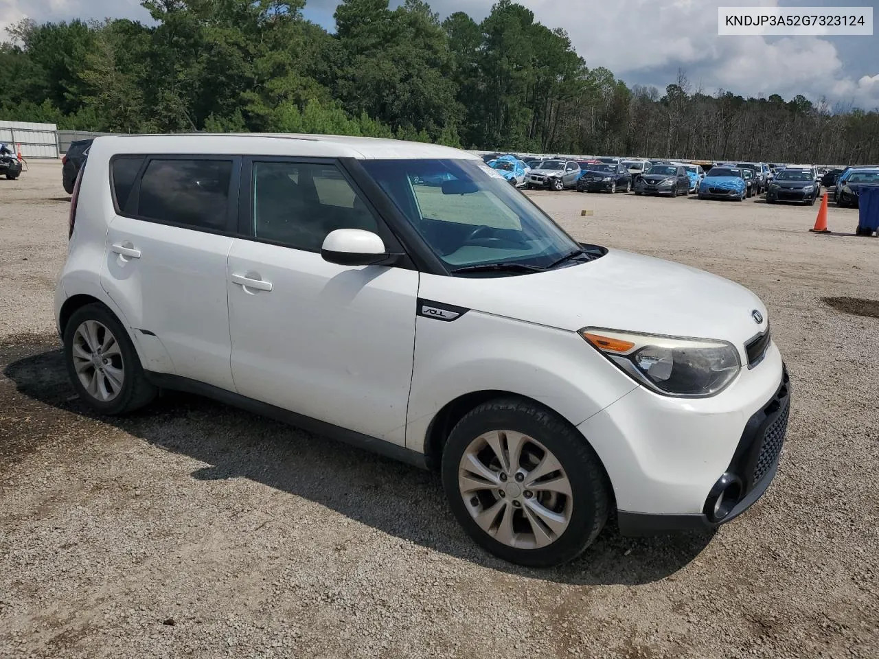 2016 Kia Soul + VIN: KNDJP3A52G7323124 Lot: 72177144