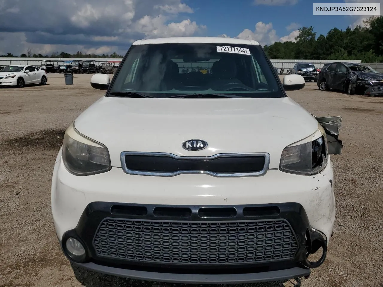 2016 Kia Soul + VIN: KNDJP3A52G7323124 Lot: 72177144