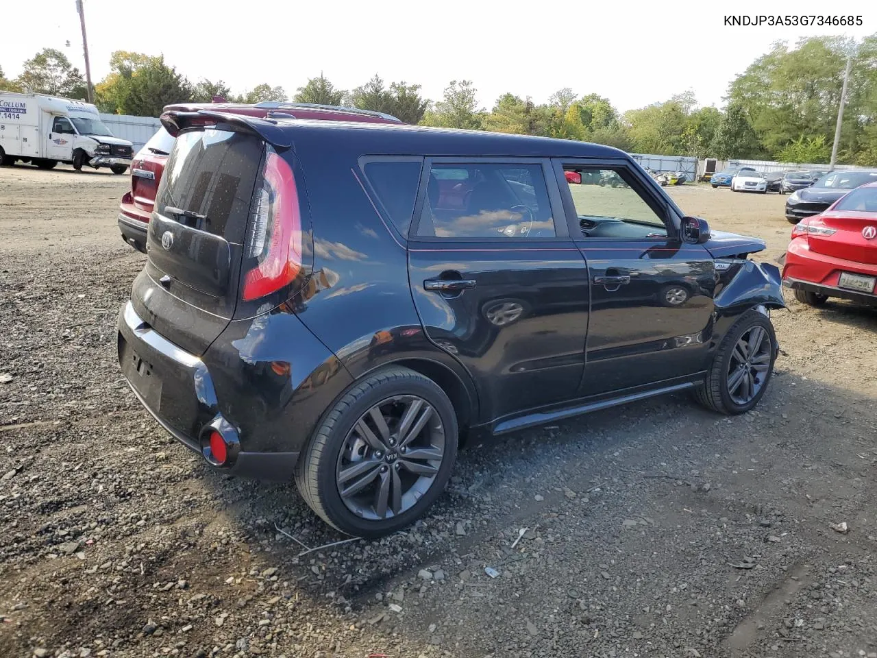 2016 Kia Soul + VIN: KNDJP3A53G7346685 Lot: 72193304