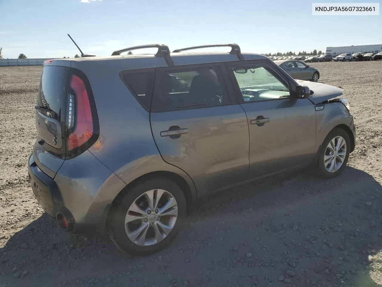 2016 Kia Soul + VIN: KNDJP3A56G7323661 Lot: 72221014