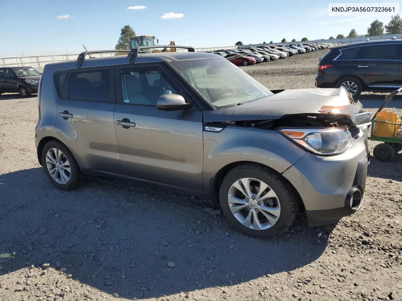 2016 Kia Soul + VIN: KNDJP3A56G7323661 Lot: 72221014